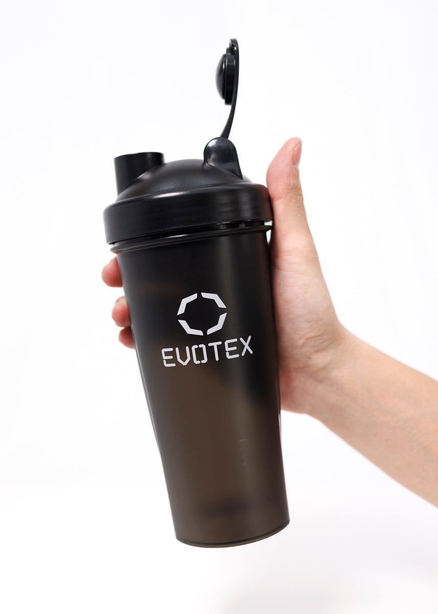 EVOTEX プロテインシェイカー 600ml ブラック